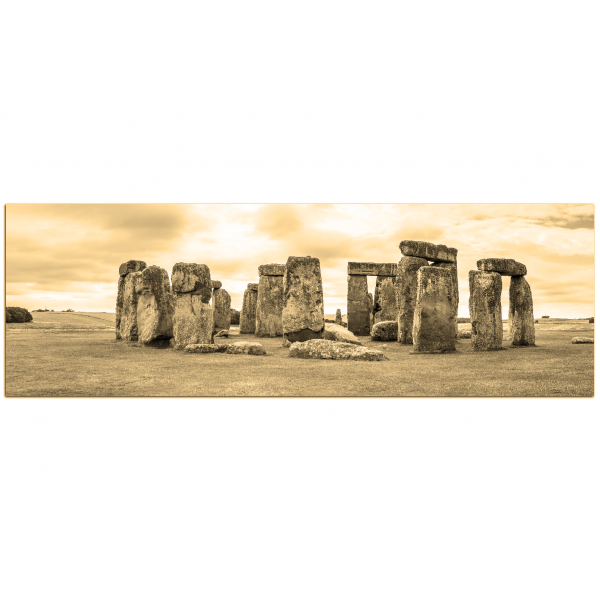 Obraz na plátně - Stonehenge - panoráma...